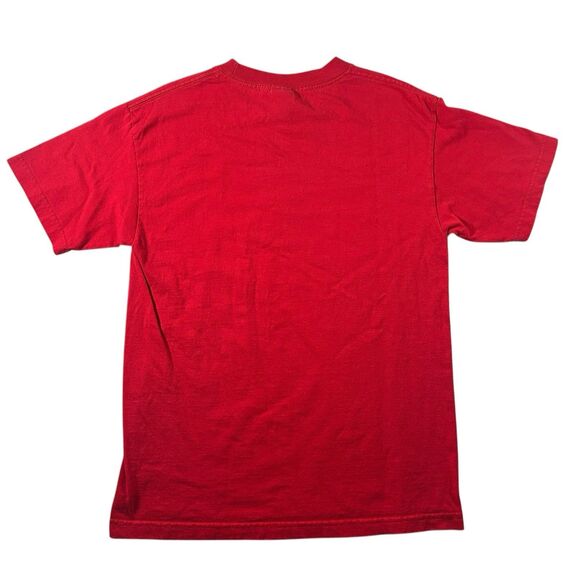 Vtg Chris Brown Live Concert Tour Graphic Shirt Mens Medium Pop Red Glitter Y2K - Picture 5 of 12